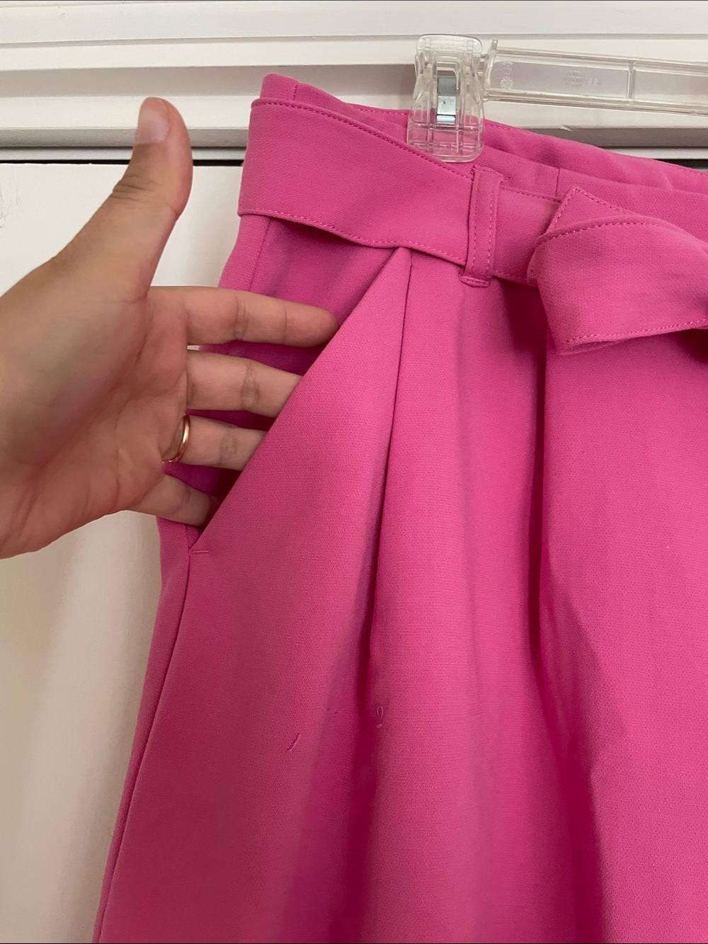 Anthropologie Maeve Tie-Waist Culottes Pants size 10 - Picture 5 of 11